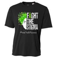 Fight The Stigma Mental Health Awareness Cooling Performance Crew T-Shirt