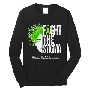 Fight The Stigma Mental Health Awareness Long Sleeve Shirt