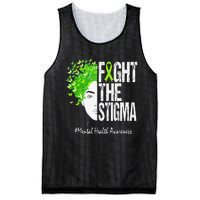 Fight The Stigma Mental Health Awareness Mesh Reversible Basketball Jersey Tank