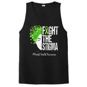 Fight The Stigma Mental Health Awareness PosiCharge Competitor Tank