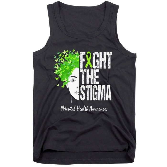 Fight The Stigma Mental Health Awareness Tank Top