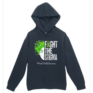 Fight The Stigma Mental Health Awareness Urban Pullover Hoodie