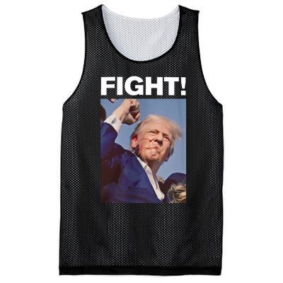 Fight! Trump Shot Trump Rally Fight For America Mesh Reversible Basketball Jersey Tank