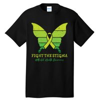 Fight The Stigma Mental Health Awareness Tall T-Shirt