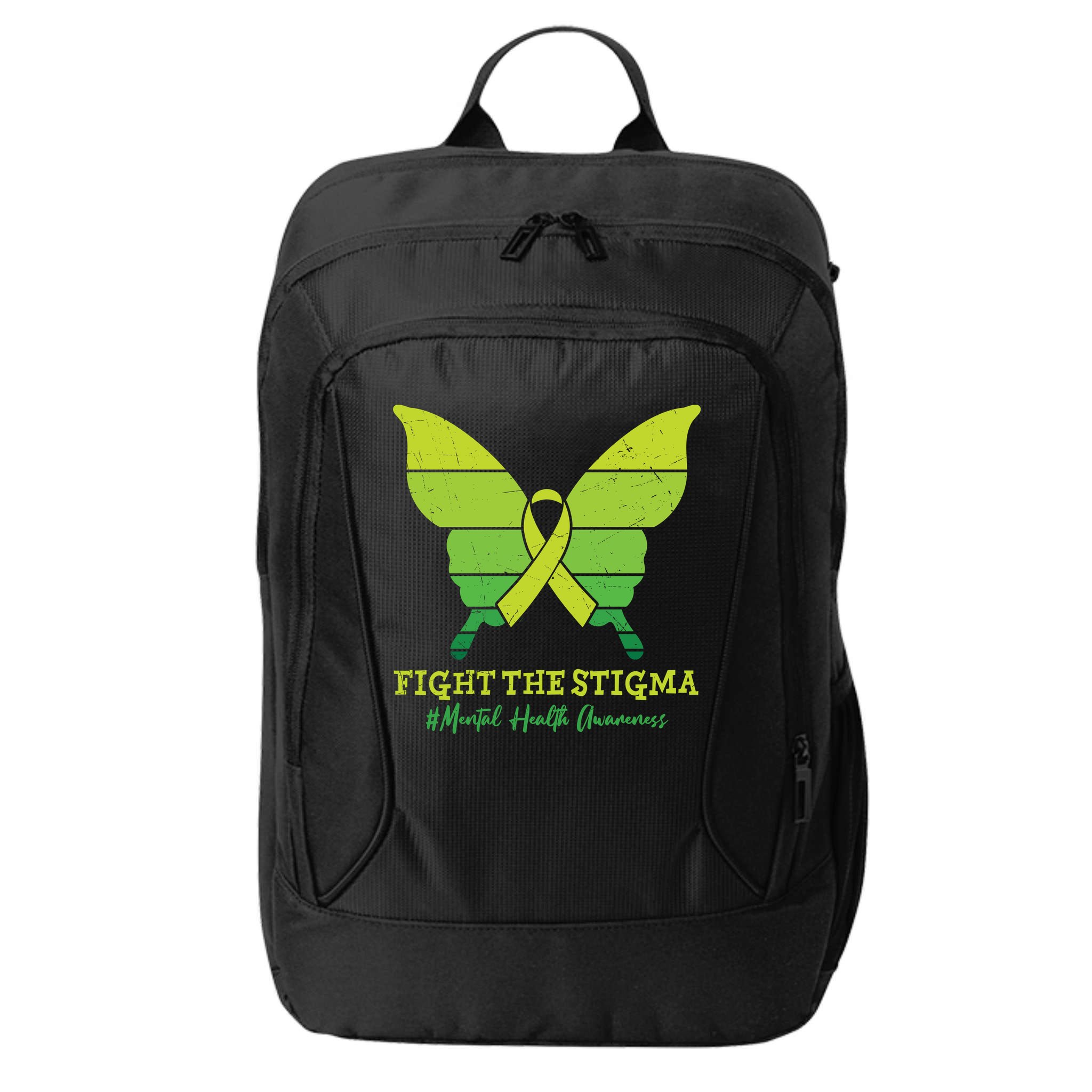Fight The Stigma Mental Health Awareness City Backpack