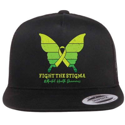 Fight The Stigma Mental Health Awareness Flatbill Hat