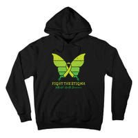 Fight The Stigma Mental Health Awareness Tall Hoodie