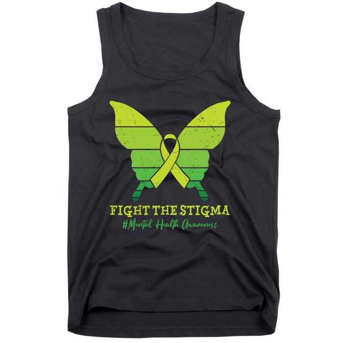 Fight The Stigma Mental Health Awareness Tank Top