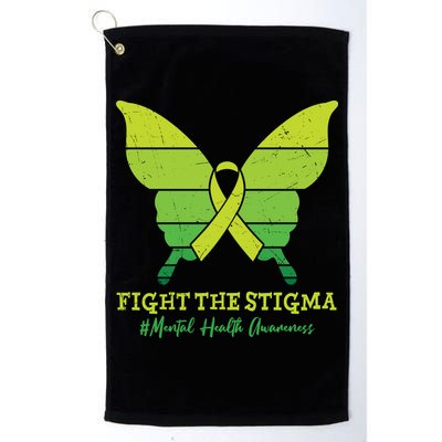 Fight The Stigma Mental Health Awareness Golf Towel