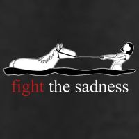 Fight The Sadness Artax 7 Panel Mesh Trucker Snapback Hat