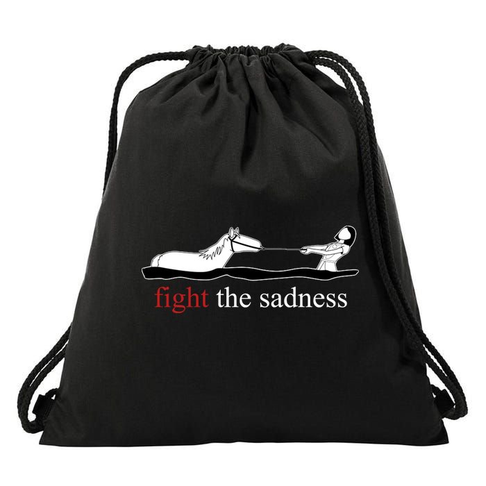 Fight The Sadness Artax Drawstring Bag