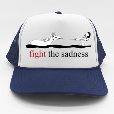 Fight The Sadness Artax Trucker Hat