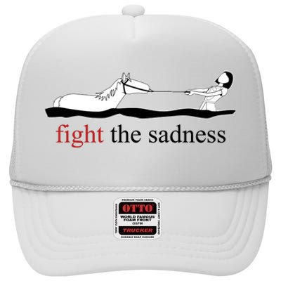 Fight The Sadness Artax High Crown Mesh Back Trucker Hat