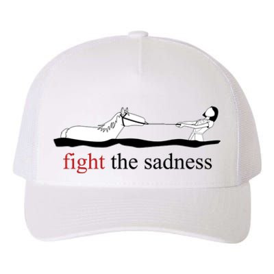 Fight The Sadness Artax Yupoong Adult 5-Panel Trucker Hat