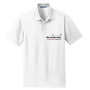 Fight The Sadness Artax Dry Zone Grid Polo