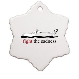 Fight The Sadness Artax Ceramic Star Ornament