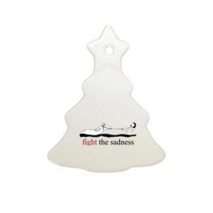 Fight The Sadness Artax Ceramic Tree Ornament