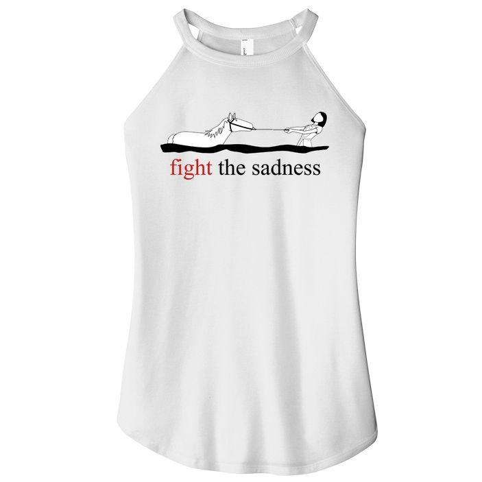 Fight The Sadness Artax Women's Perfect Tri Rocker Tank
