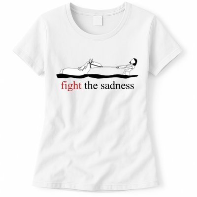 Fight The Sadness Artax Womens T-Shirt