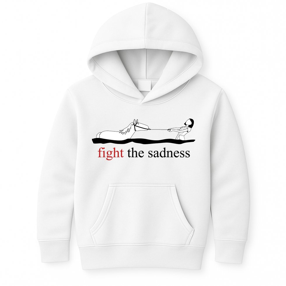 Fight The Sadness Artax Kids Hoodie