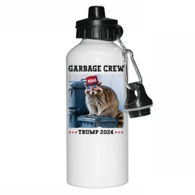 Funny Trump’S Supporters Are Garbage Joe Biden Garbage Crew Aluminum Water Bottle