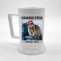 Funny Trump’S Supporters Are Garbage Joe Biden Garbage Crew Beer Stein