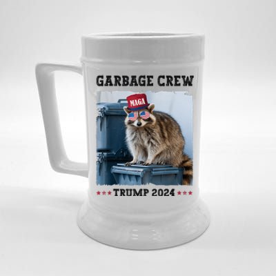 Funny Trump’S Supporters Are Garbage Joe Biden Garbage Crew Beer Stein