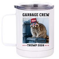 Funny Trump’S Supporters Are Garbage Joe Biden Garbage Crew 12 oz Stainless Steel Tumbler Cup