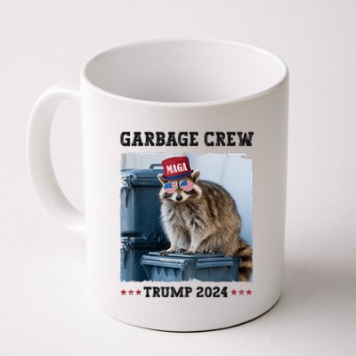 Funny Trump’S Supporters Are Garbage Joe Biden Garbage Crew Coffee Mug