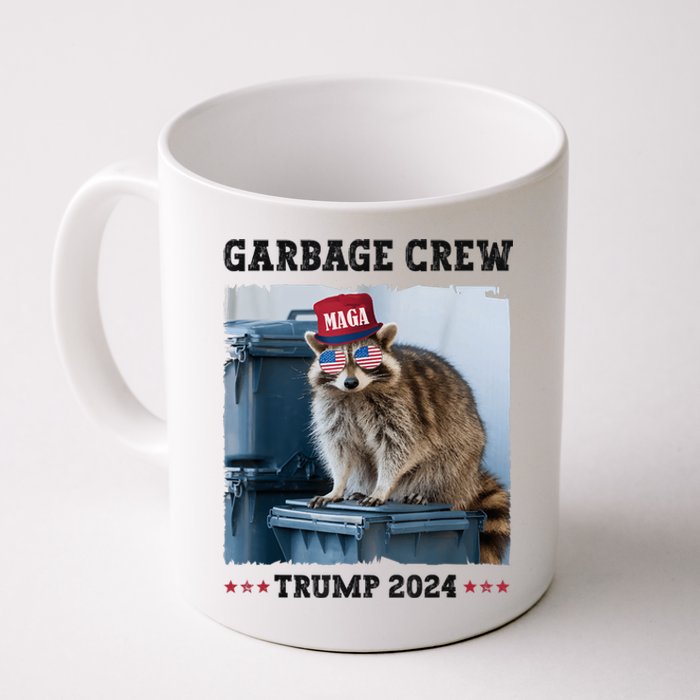 Funny Trump’S Supporters Are Garbage Joe Biden Garbage Crew Coffee Mug