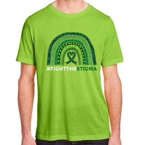 Fight The Stigma Green Ribbon Tal Health Awareness Cute Gift Adult ChromaSoft Performance T-Shirt