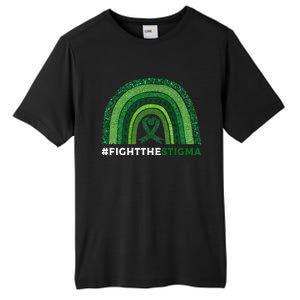 Fight The Stigma Green Ribbon Tal Health Awareness Cute Gift Tall Fusion ChromaSoft Performance T-Shirt