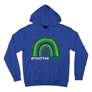 Fight The Stigma Green Ribbon Tal Health Awareness Cute Gift Hoodie