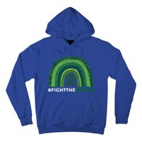 Fight The Stigma Green Ribbon Tal Health Awareness Cute Gift Hoodie