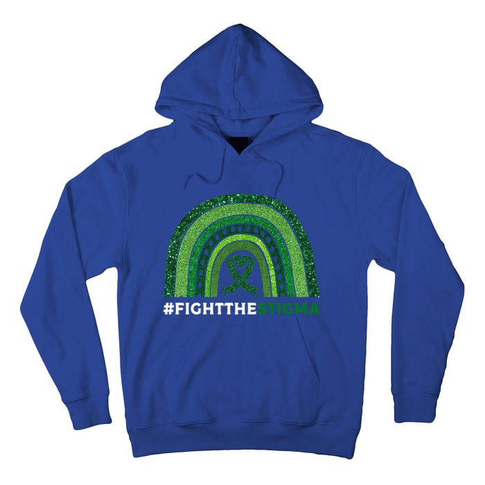 Fight The Stigma Green Ribbon Tal Health Awareness Cute Gift Hoodie