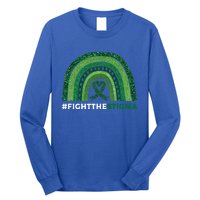 Fight The Stigma Green Ribbon Tal Health Awareness Cute Gift Long Sleeve Shirt