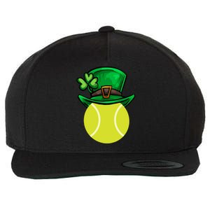 Funny Tennis St Patricks Day Irish Tennis Funny Gift Wool Snapback Cap