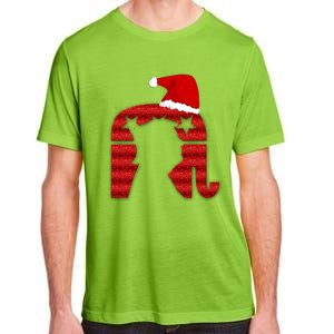 Funny Trump Santa Donald Hat Christmas Funny Donald Santa Gift Adult ChromaSoft Performance T-Shirt