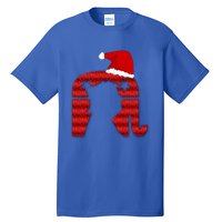 Funny Trump Santa Donald Hat Christmas Funny Donald Santa Gift Tall T-Shirt