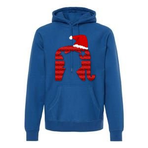 Funny Trump Santa Donald Hat Christmas Funny Donald Santa Gift Premium Hoodie