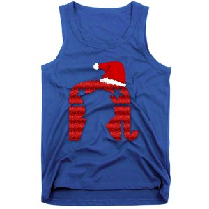 Funny Trump Santa Donald Hat Christmas Funny Donald Santa Gift Tank Top