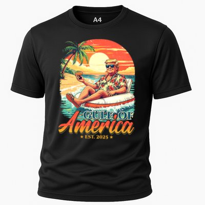 Funny Trump Shirt Gulf Of Us America Est 2025 Performance Shirt