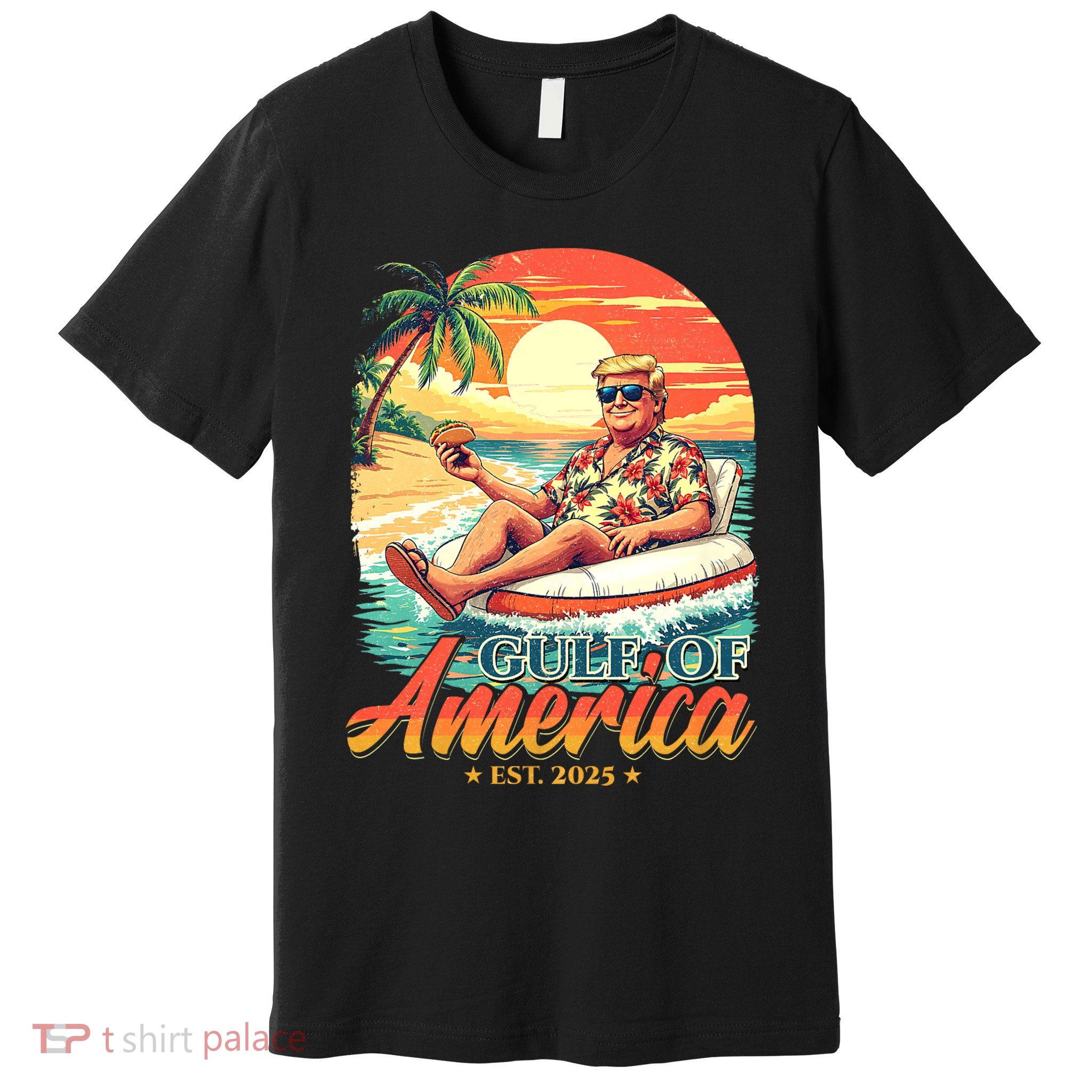 Funny Trump Shirt Gulf Of Us America Est 2025 Premium T-Shirt