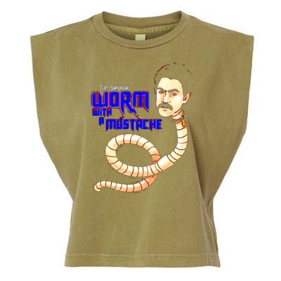 Funny Tom Sandoval You Are Worm With A Mustache Garment-Dyed Women's Muscle Tee