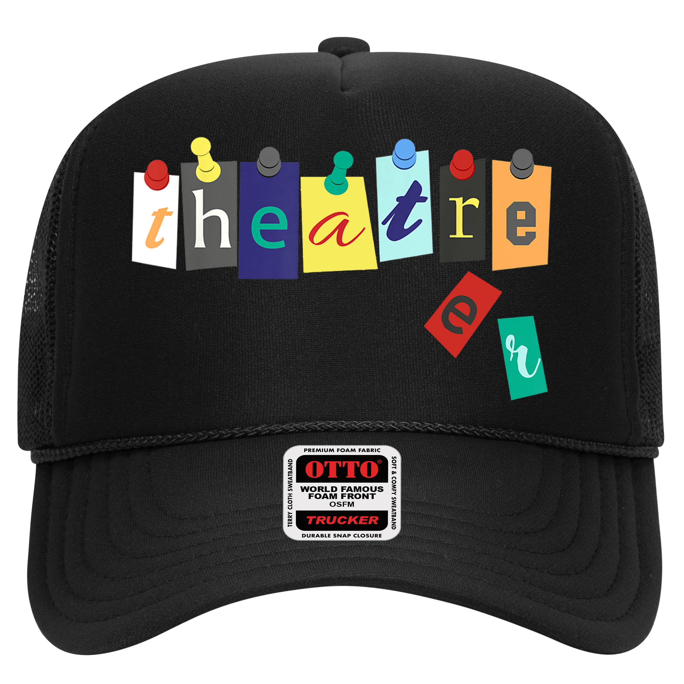 Funny Theater Theatre Fan Gift Musical Play Broadway Drama Gift Hat