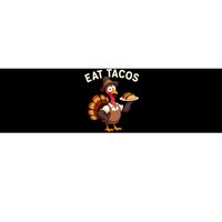 Funny Thanksgiving Turkey Eat Tacos Mexican Thanksgiving Bumper Sticker