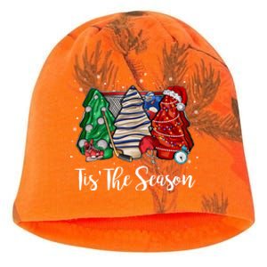 Funny Tis The Season Design Christmas Tree Cakes Hockey Meaningful Gift Kati - Camo Knit Beanie