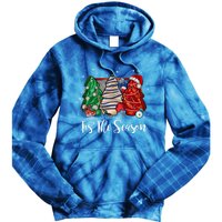 Funny Tis The Season Design Christmas Tree Cakes Hockey Meaningful Gift Tie Dye Hoodie