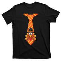 Funny Thanksgiving Turkey Tie Design T-Shirt