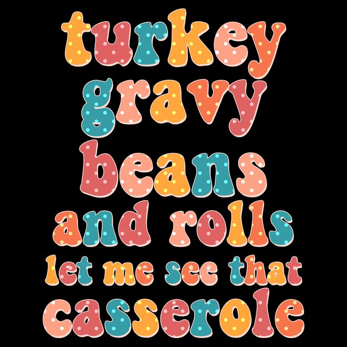 Funny Thanksgiving Turkey Gravy Beans And Rolls USA-Made Doggie Bandana